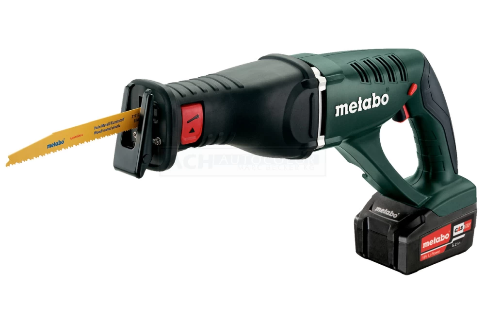 Metabo ASE 18 LTX Akku-Säbelsäge - 602269650 1 Metabo ASE 18 LTX Akku-Säbelsäge - 602269650