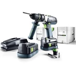 FESTOOL Akku-Schlagbohrschrauber QUADRIVE PDC 18/4 18-4 Li 5,2 Plus Jetzt 575605